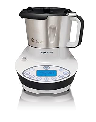 Morphy Richards 562000EE BIBO Robot multifonction chauffant Blanc/Inox
