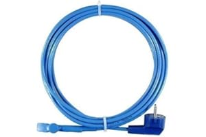 HEMSTEDT Rohrbegleitheizung, Heizband 3m, selbstüberwachend, steckerfertig, Markenprodukt