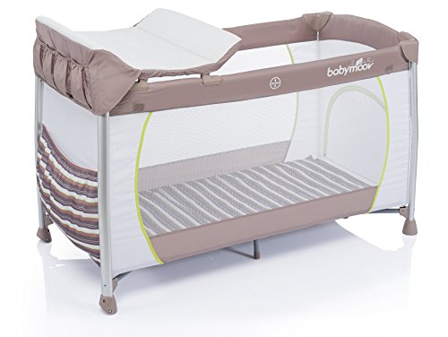Babymoov Curve Dream Travel Cot (Taupe/ Almond)