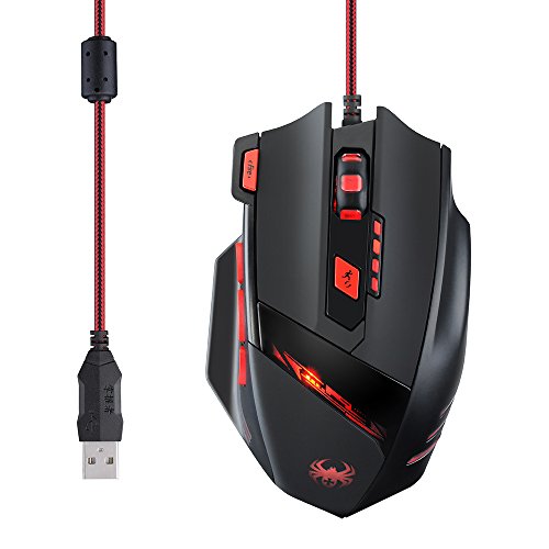 VICTSING Rat  n Inal  mbrico Bluetooth  Black 