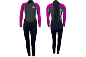 Matai Childs Junior Full Length Wetsuit 3mm Super Stretch Neoprene Childrens Boys Girls Kids Swimming Beach Wet Suit