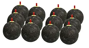 2.5 Inch Multicolor Air Stone for Biofloc Fish Farming Tank Increase Oxygen Healthy Environment (Pack of 12 PCS).