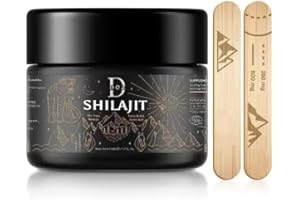 SHILAJIT DOZ PURO 50g da Alte Vette Altai | RESINA di QUALITÀ PREMIUM | Ricco di Minerali, Nutrienti e Acido Fulvico