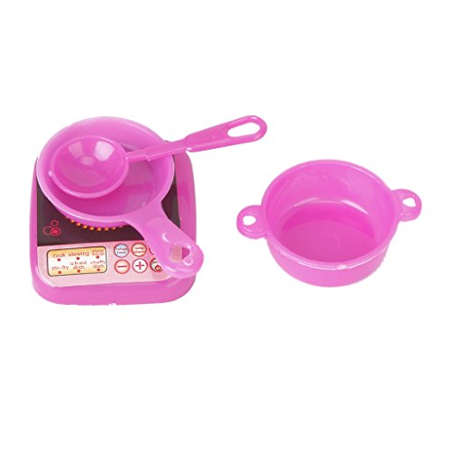 Preisvergleich Produktbild 4 Tlg Küche Kochutensilien Für Barbie-Puppen