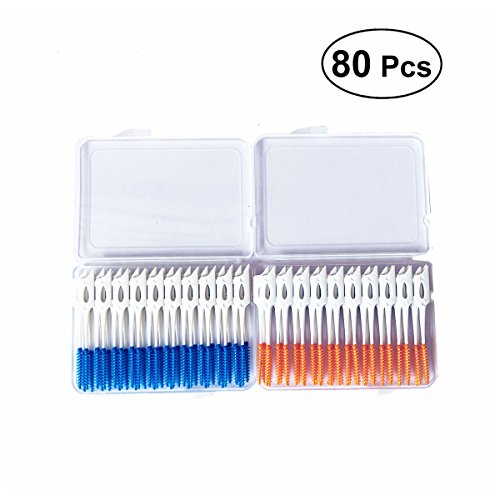 ROSENICE Interdental Brush Floss Pick Dental Floss Teeth Stick Toothpick Soft Tooth Picks Gum Picks - 80 Pieces RS.395.85 (80.00% Off) - Amazon ROSENICE Interdental Brush Floss Pick Dental Floss Teeth Stick Toothpick Soft Tooth Picks Gum Picks - 80 Pieces RS.395.85 (80.00% Off) - Amazon
