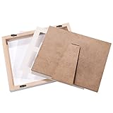 ZSTmei Baby Handabdruck und Fußabdruck Bilderrahmen Baby Hand Foot Print mit 2 Teiliger Rahmen für Foto Babyandenken Baby Andenken - 5