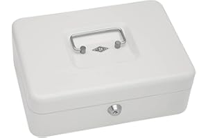 Wedo - 145302X - Caissette à monnaie à 5 compartiments - 25 x 18 x 9 cm - Rouge