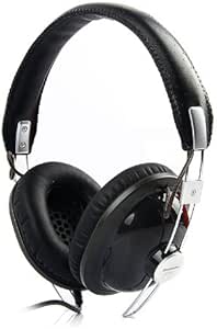 Panasonic Retro Monitor Over-Ear Headphones for iPod, iPhone, MP3 and Smartphone - Black