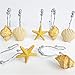 Produktbild ChaRLes 12Pcs/Set Harz Dekorative Muschel Dusche Vorhang Edelstahl Haken Badezimmer - Pro