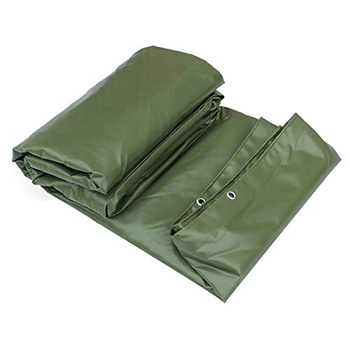 Preisvergleich Produktbild Beschattungsnetz / Sonnenschutzplane Wasserdicht Winddicht Gartenarbeit Sonnenschutz Autoabdeckung Carport Antioxidationsmittel, Pvc-Dicke 0,6 Mm, Multi-Größe Optional, WenMing Yue, Grün, 4x5M