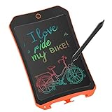 ✧Sehr einfach zu bedienen: Schreiben und Zeichnen auf einem LCD-Tablet wie auf dem Papier. Mit nur einem Tastendruck können Sie Bilder und Wörter im Vollbildmodus schnell und einfach löschen. Verwenden Sie die Bildschirmsperrfunktion, um das versehentliche Entfernen wichtiger Informationen zu verhindern. Klein, tragbar und langlebig, einfach zu transportieren. Das Zeichentablett ist in eine versiegelte Knopfbatterie (austauschbar) eingebaut, die mit Zehntausenden von Radierungen lange Zeit arb