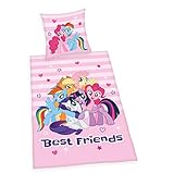 ikea deutschland bettwäsche Die ideale Geschenkidee für jeden Anlass: Atmungsaktive Bettwäsche mit verspieltem My Little Pony Wendemotiv für junge Pferdefreunde