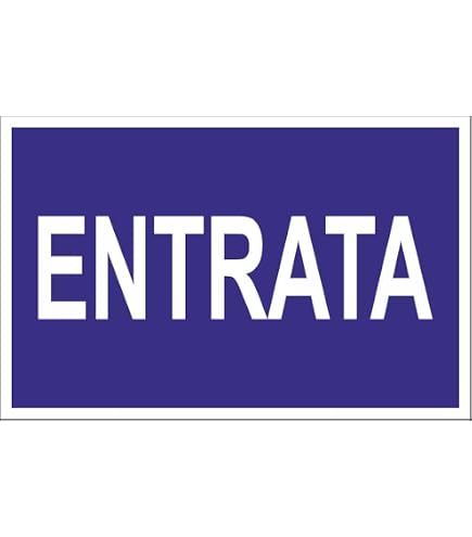CARTELLO SEGNALETICO UNI - ENTRATA - Segnale EUR 4,20 - IT