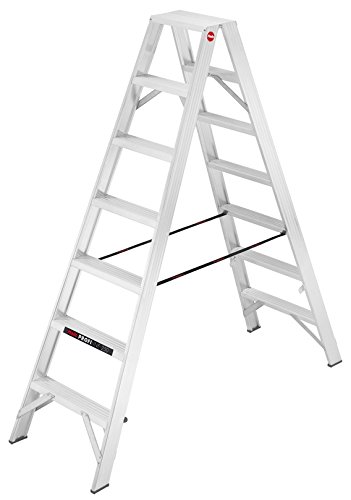Preisvergleich Produktbild Profi-Doppelstufenleiter, Hailo ProfiLine D 250, 2