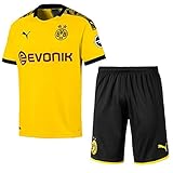 1. Bundesliga Saison 2019/20. Puma Borussia Dortmund BVB Heimset 2019 2020 Home Kit Trikot Shorts Kinder Gr 140