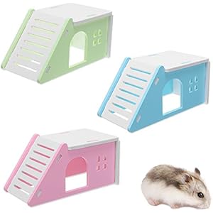 bureze Pet Maus Hamster Haus Villa Käfig Bett