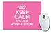 Produktbild Pink Keep Calm und Love Athole | Brose | Mauspad Farbe 2131