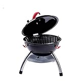 [FÁCIL DE UTILIZAR]: la parrilla está equipada con instrucciones fáciles de seguir para un montaje sin esfuerzo sin herramientas. Solo ábralo y colóquelo en sus extremidades, doble las piernas y use los mangos después de usarlo. Tiene entradas de aire en ambos extremos de la parrilla para facilitar el ajuste del flujo de aire e incluso la distribución de calor en la parrilla. Fácil de usar y limpiar.