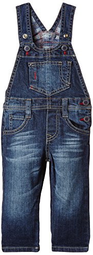 Levi's Baby-Boys Samy Dungarees, Blue (Indigo), 6-9 Months (Manufacturer Size:9 Months)