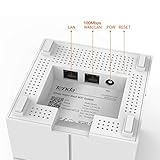 router dual wan tp-link tl-r470t Conexión inalámbrica de mas de  500 metros de cobertura, puedes agregar hasta 9 nodos para conseguir para alcanzar mas de  1000 metros cuadrados de cobertura