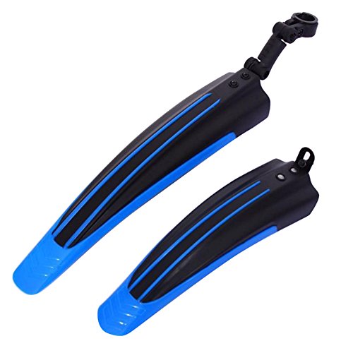 Dire-wolves Bike Mud Guard Fender Set, Bike Front & Rear Tyre Mudguards Fenders Set Road Mountain Bicycle Accessory Cycling Mud Guards
