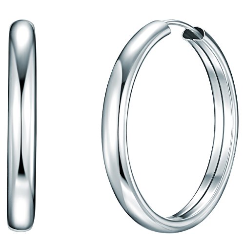 Rafaela Donata - Aros - 925 Plata esterlina, Pendientes, Pendientes de Plata esterlina, Joyería de plata - 60837002