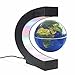 Produktbild Floating Globe, 3" C Shape Magnetic Levitation Floating Globe World Map with Colored LED Light Anti Gravity Globe for Children Gift Home Office Desk Decoration, by Woodlev