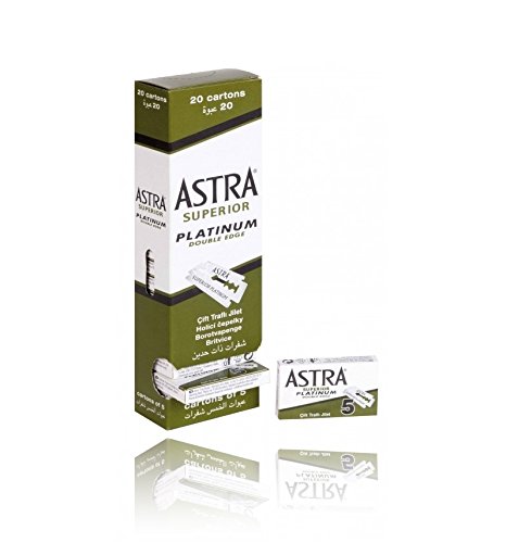 Astra superior platinum - Lame per Barba 100pezzi