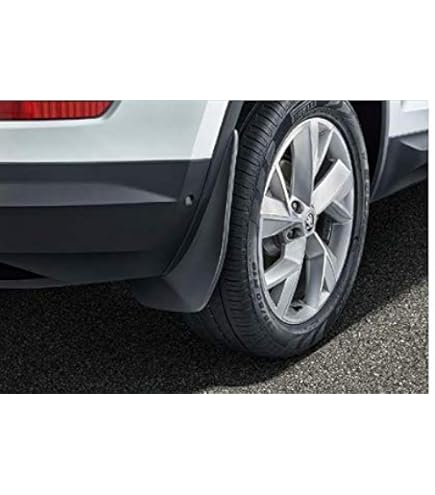 Original Skoda Schmutzfänger 5LG075111 - Für Enyaq Ohne Radlaufverbreiterung, Schwarz
