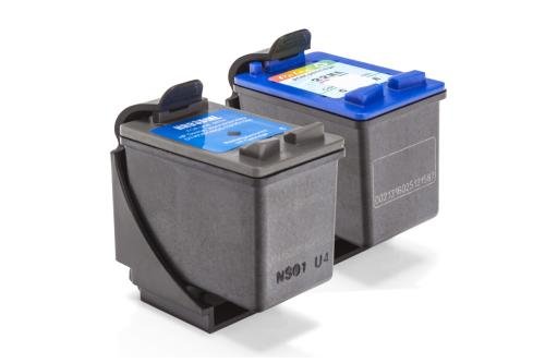 Inkadoo® Tinte passend für HP DeskJet D 2338 ersetzt HP 21+22 SD367AE445 - 2x Premium Drucker-Patrone Kompatibel - Schwarz, Cyan, Magenta, Gelb - 1 x 20 & 1 x 18 ml