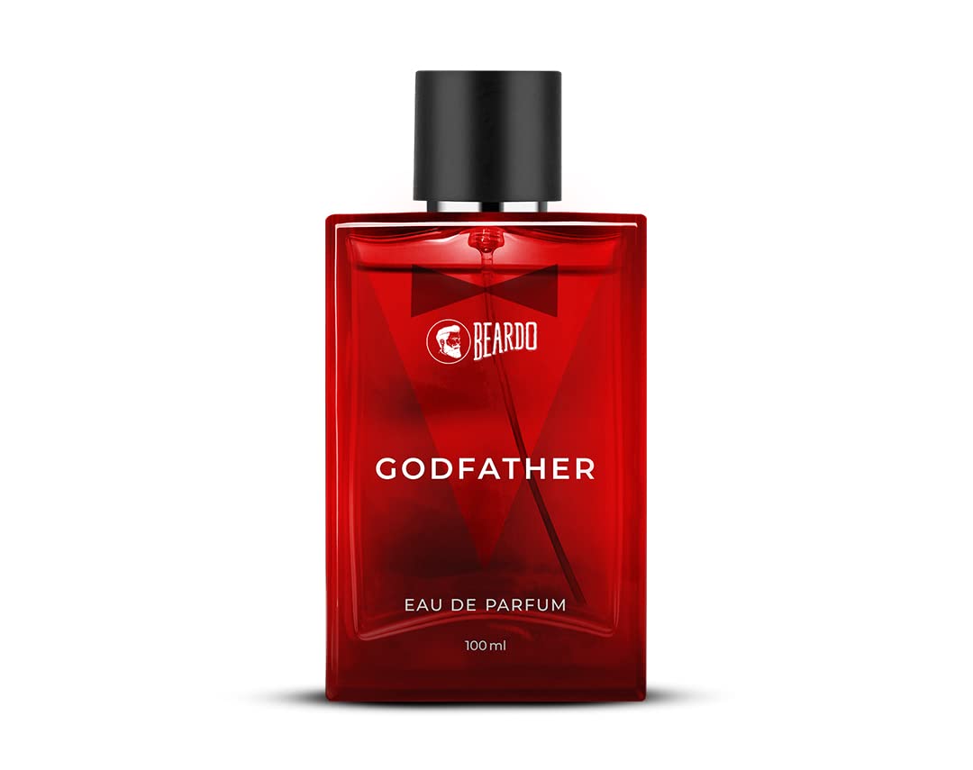 Beardo Godfather Perfume for Men, 100ml | Aromatic, Spicy Perfume for Men Long Lasting Perfume for Date night fragrance | Bod