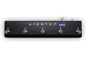 XSONIC Airstep Kat EX, KATANA Gen3, MkII & MkI Fußschalter, 3 Steuermodi, Effekttyp ändern, 2 Expression-Pedal-Eingänge, 300 Stunden Spielzeit, Modifizieren Sie Verstärker-Sound mit BTS-App für iOS