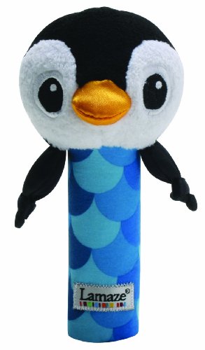 Imagen 4 de Lamaze 27088 - Pingüino de peluche para apretar [importado de Alemania]