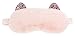 Produktbild Vivid Hue Damen-Schlafmaske, Plüsch-Katze, Augenbinde für Reisen, Nickerchen
