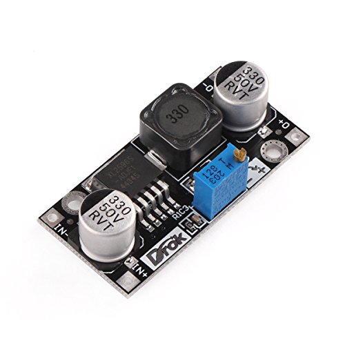 DROK® DC Step Down Variable Voltage Regulator 36V bis 24 V 12V 5V 3.3V 3V Buck Converter Elektronische Volt-Ausgleicher Automatic Battery Einstellbare Geregelte Stromversorgung DIY LM2596-Modul-Brett