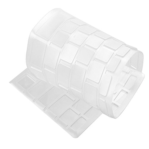 Vococal® Klar TPU Staubschutz für Tastaturen - Tastaturen Protector Skin für Apple MacBook 12 Zoll mit Retina Display