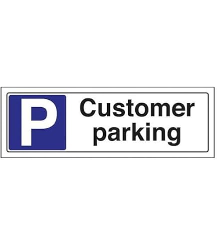 vsafety 78012 ax-s General Garage sign, Flèche droite, autocollant