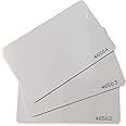 100 pcs 26 Bit Proximity CR80 Cards Weigand Prox Blank Printable Swipe Cards Compatable with ISOProx 1386 1326 H10301 format readers. Works with the vast majority of access control systems