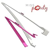 Miss Pouty Professional Salon and Home Hair Clipper Trimmer Thinning Cutting Clip- DIY Hairstyling Tool Kit- 2pc Set - UK Cosmetic Specialists