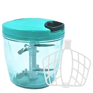 Highboy Vegetable Chopper, Cutter, Mixer for Kitchen with 6 Stainless Steel Blade 900 ML