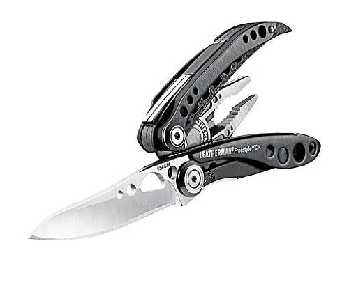 Leatherman L831124 Freestyle CX, Edelstahl mit Wolfram-DLC-Beschichtung, Griff mit Carboneinlage, Klinge aus 154CM Edelstahl - 5