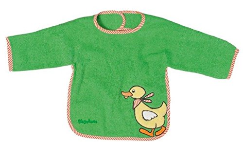 3 Playshoes Lätzchen Playshoes 507461 – Ärmel-Lätzchen blau, rot und grün - 3