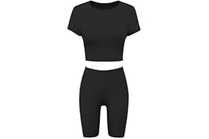 ANZEE DISCOVER THE NEW YOU ANZEE Vibrant Girls Crop Top and Shorts Outfit Stylish Neon Printed Set for Teens Ideal for Gymnastics Dance Cycling Play or Costume Events