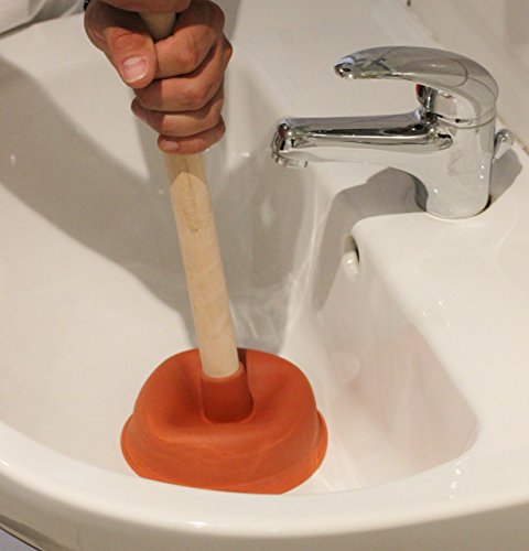 MADE IN GERMANY myMAW Pümpel Pömpel Saugglocke Abflussreiniger Rohrreiniger Saugnapf Klo WC Toilette Abfluss Gummistampfer - 4