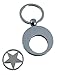 Produktbild Schlüsselanhänger Stern-Schlüssel Button Einkaufsroller Supermarkt Geschenk