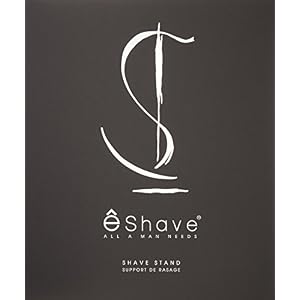 êShave S Shave Nickel Razor and Brush Stand - Image 3