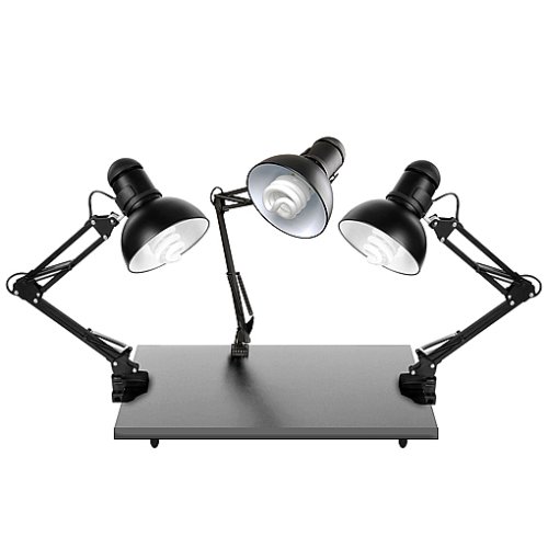 FotoQuantum StudioMax Kit Luz Continua 125/125/125W