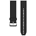 Produktbild Garmin Ersatzarmbänder QuickFit® 22 Black/Silver Silicone