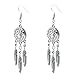 Produktbild Damen Ohrringe Schmuck Ohrstecker stecker DAY.LIN Vintage Tribal Federn Antik Silber Türkis Dream Catcher baumeln Ohrringe