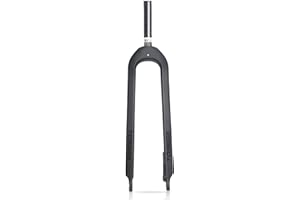 splumzer 1-1/8" 26/27.5/29" 3K T800 MTB Fork with Fixed Full Carbon Disc Brake 28.6mm Threadless Straight Tube Super Light Mountain Bike Front Fork